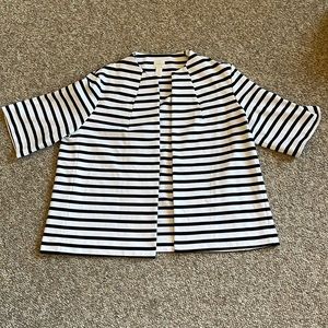 Chico’s striped jacket